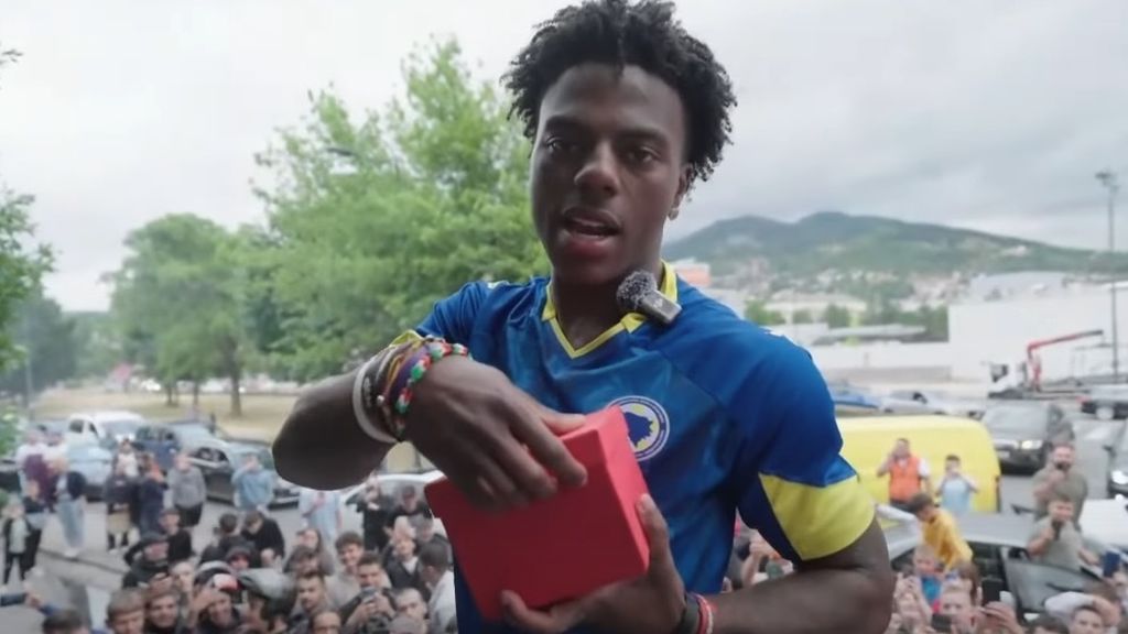 IShowSpeed ranking Europa