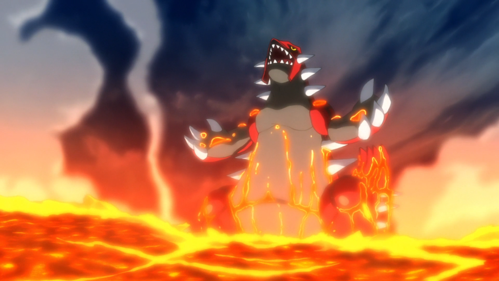 Groudon es otro de los Pokémon legendarios indispensables: creó los continentes.