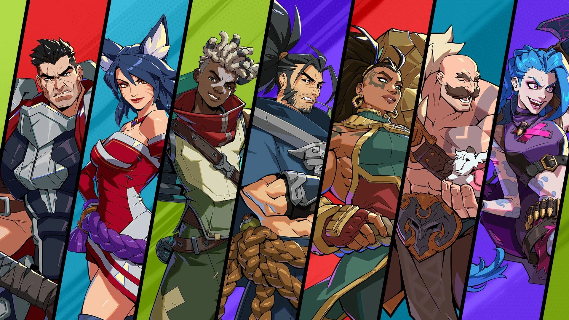 Lista de campeones disponibles en 2XKO