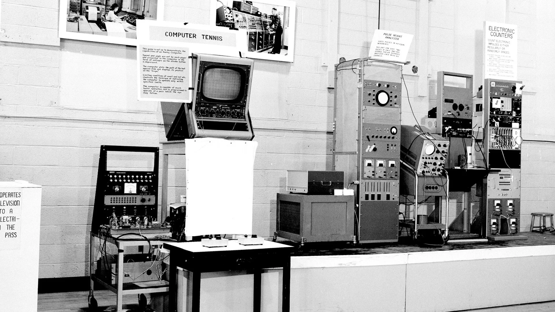 Fin del estereotipo gamer - Tennis for Two en 1959