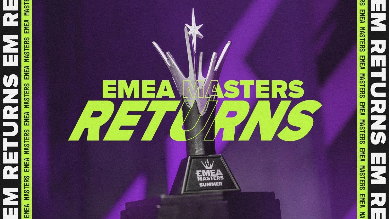 Trofeo del EMEA Masters 2025