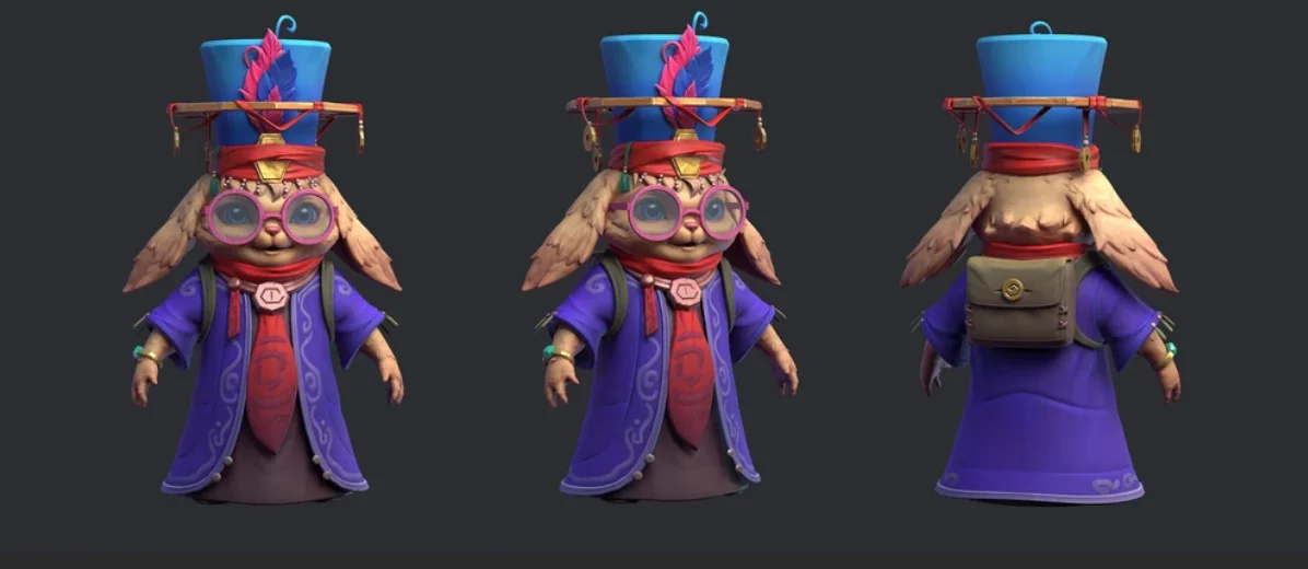 Modelo 3D de Norra en Legends of Runaterra