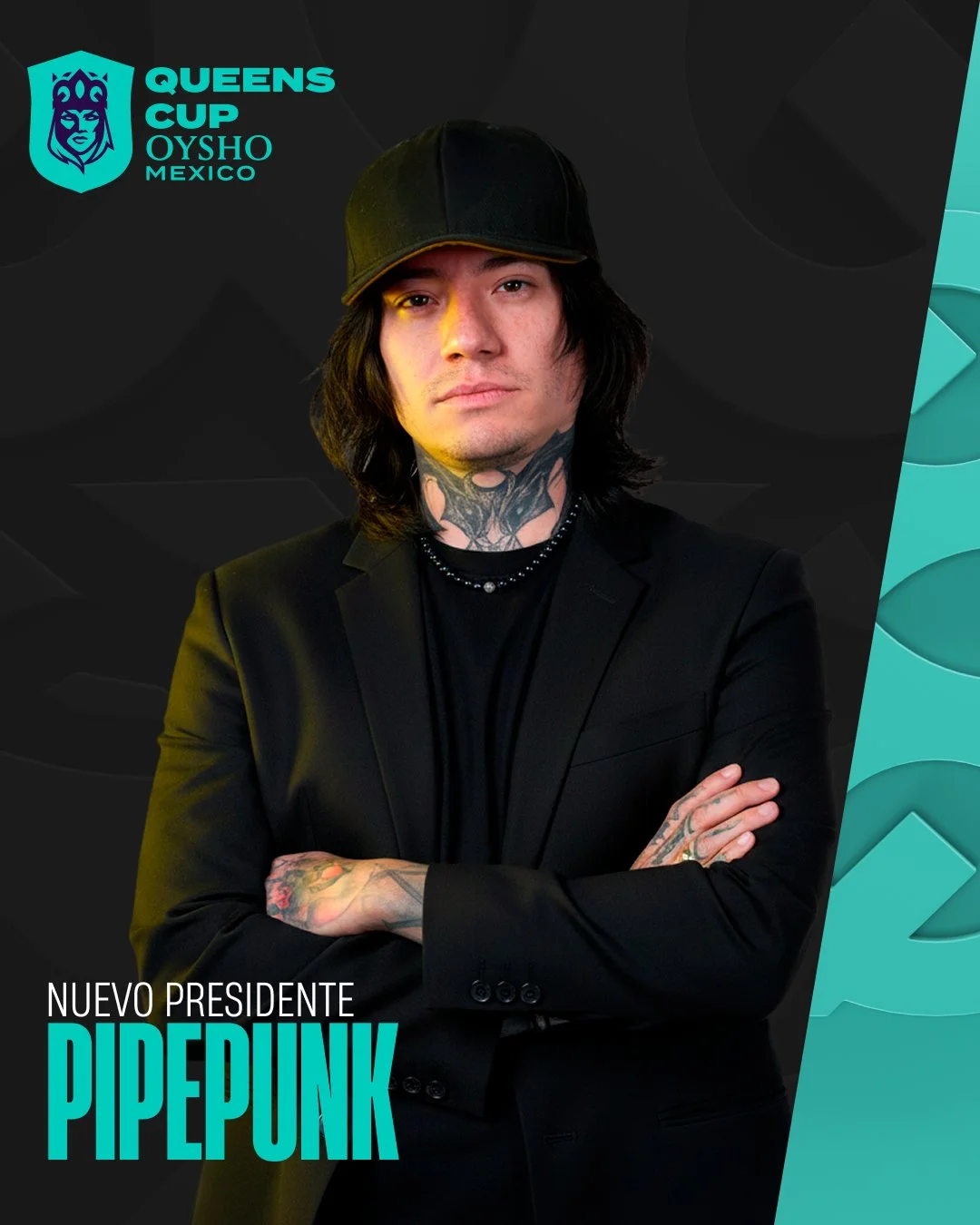 PipePunk, presidente de Straight Edge United.