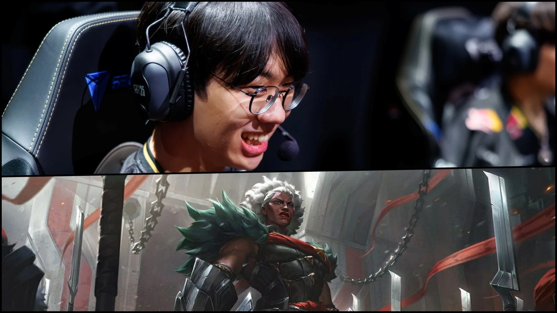 Doran destroza a KT con su Ambessa y remonta el mapa 1 de la final de Worlds