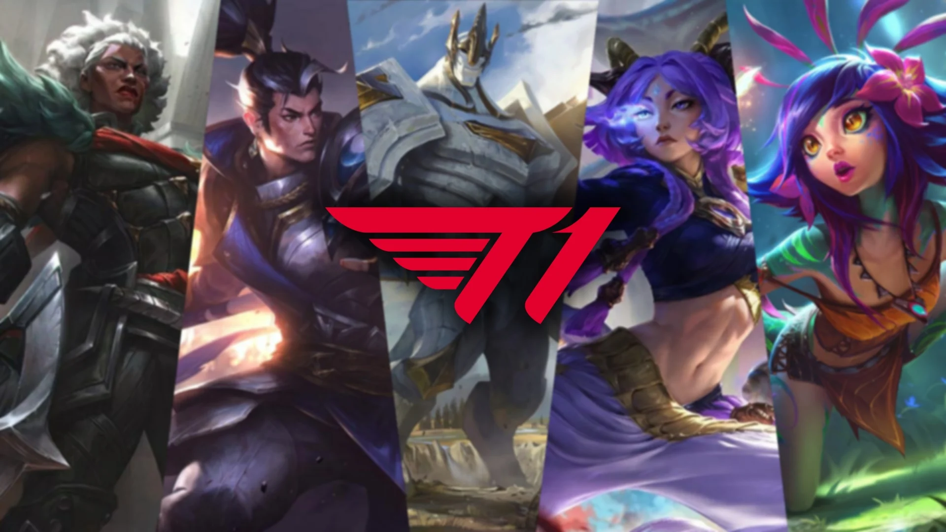 Estas serán las skins que T1 elegirá tras conquistar Worlds 2025