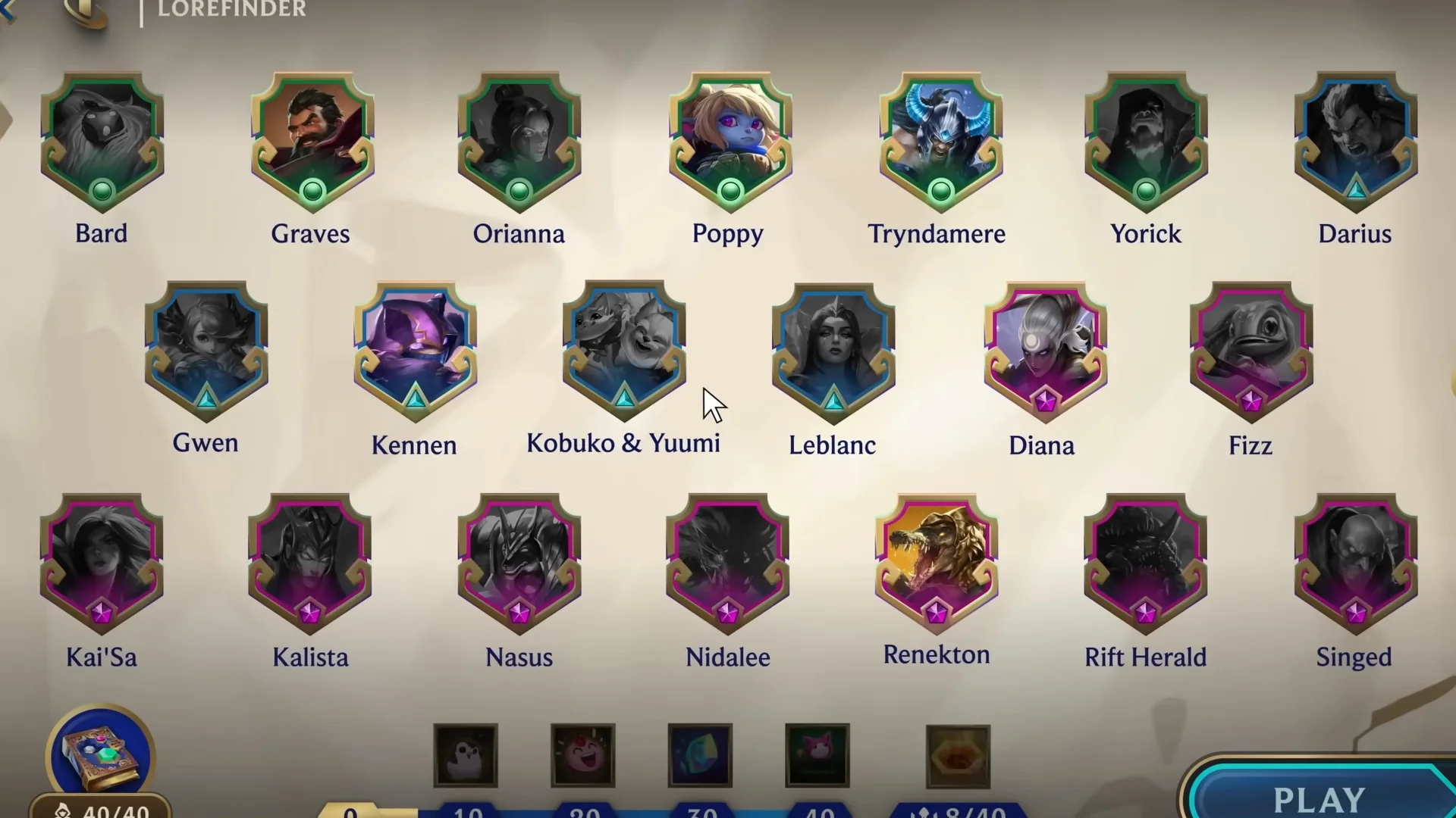 En el Set 16 tendremos una especie de 'Pokedex' para consultar el progreso.