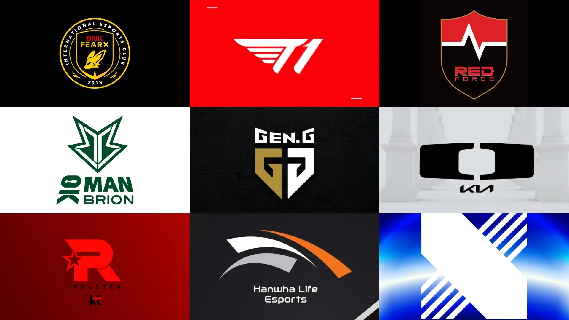 Todas las plantillas de los equipos de la LCK para 2026