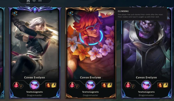 Así es el indicador de escalada de rango.